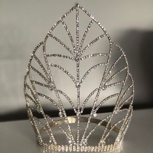Swarovski crystal pageant crown